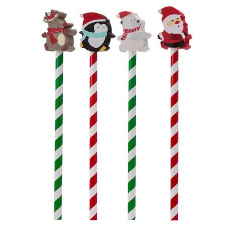 Weihnachts Bleistift mit Radierer